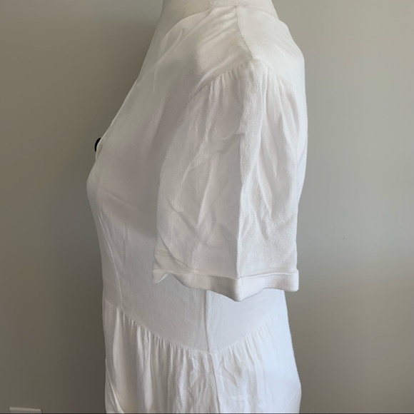 Lucca Couture Button Front Midi Dress - Picture 3 of 11